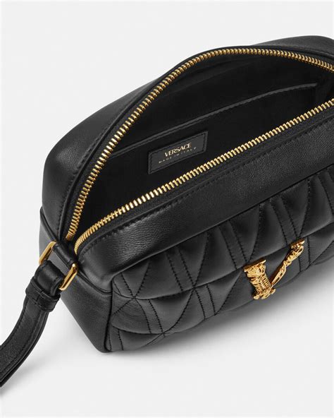 versace virtus square bag|Versace mini virtus crossbody.